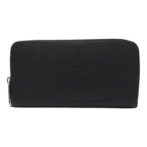 LOUIS VUITTON Black Leather Wallet
